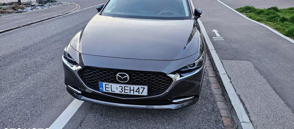 mazda lubuskie Mazda 3 cena 110000 przebieg: 49000, rok produkcji 2021 z Łódź